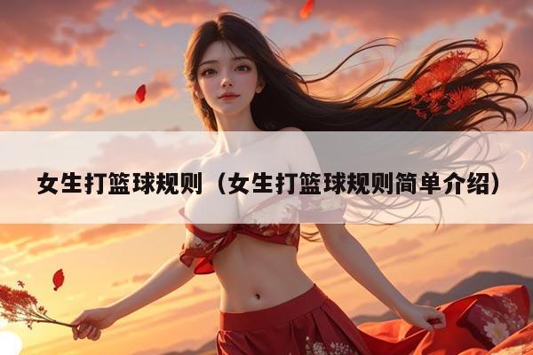 女生打篮球规则（女生打篮球规则简单介绍）